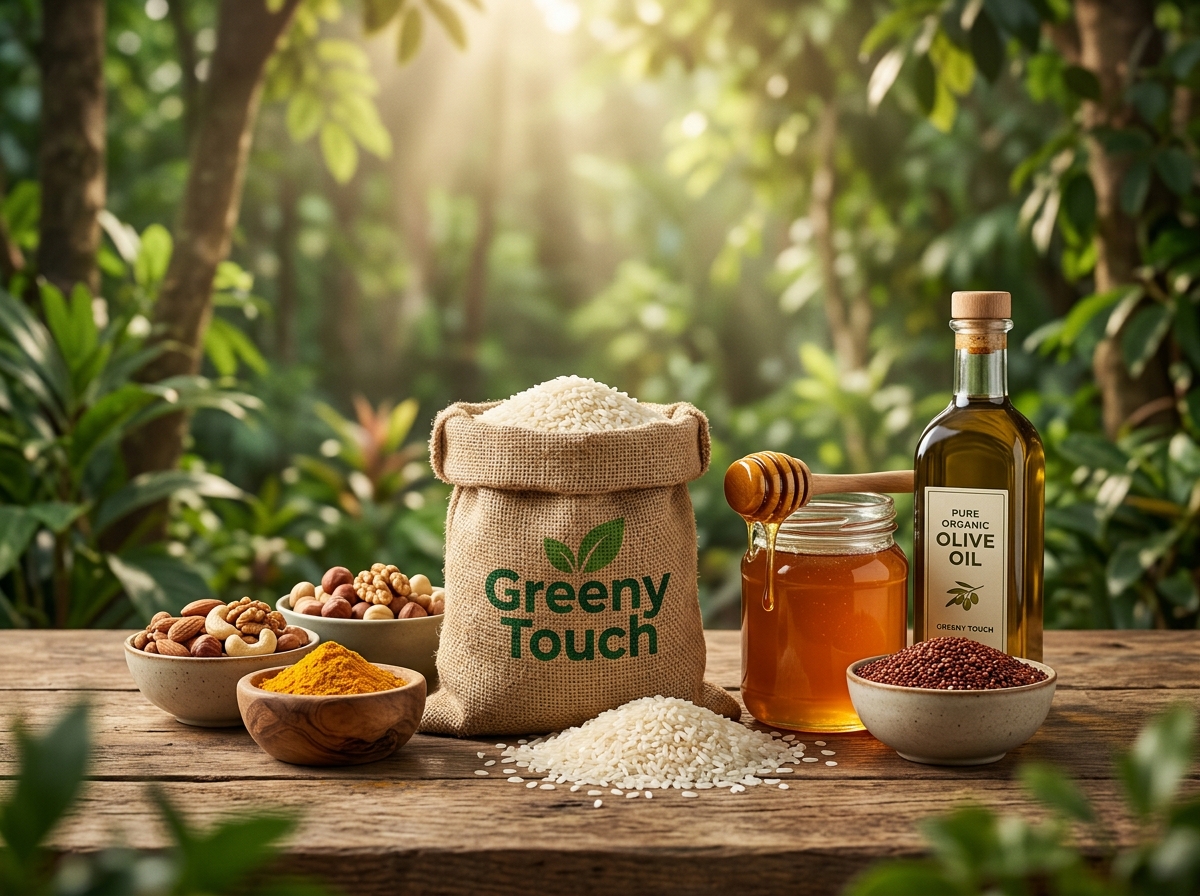 গ্রিনী টাচ ১০০% খাঁটি ও প্রাকৃতিক খাদ্য সম্ভার